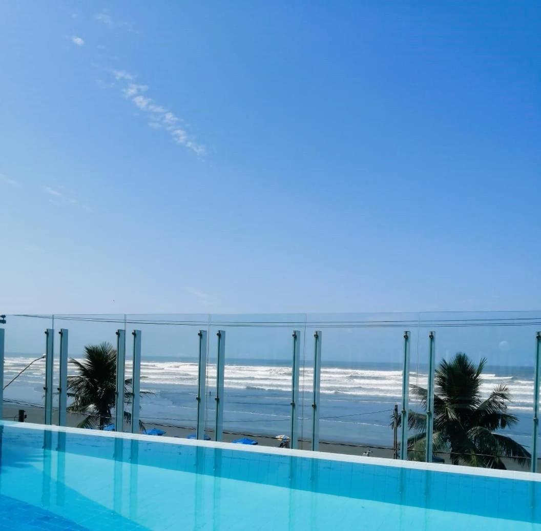Apartamento, Ampla Sacada Com Vista Para O Mar! Itanhaem Exterior photo